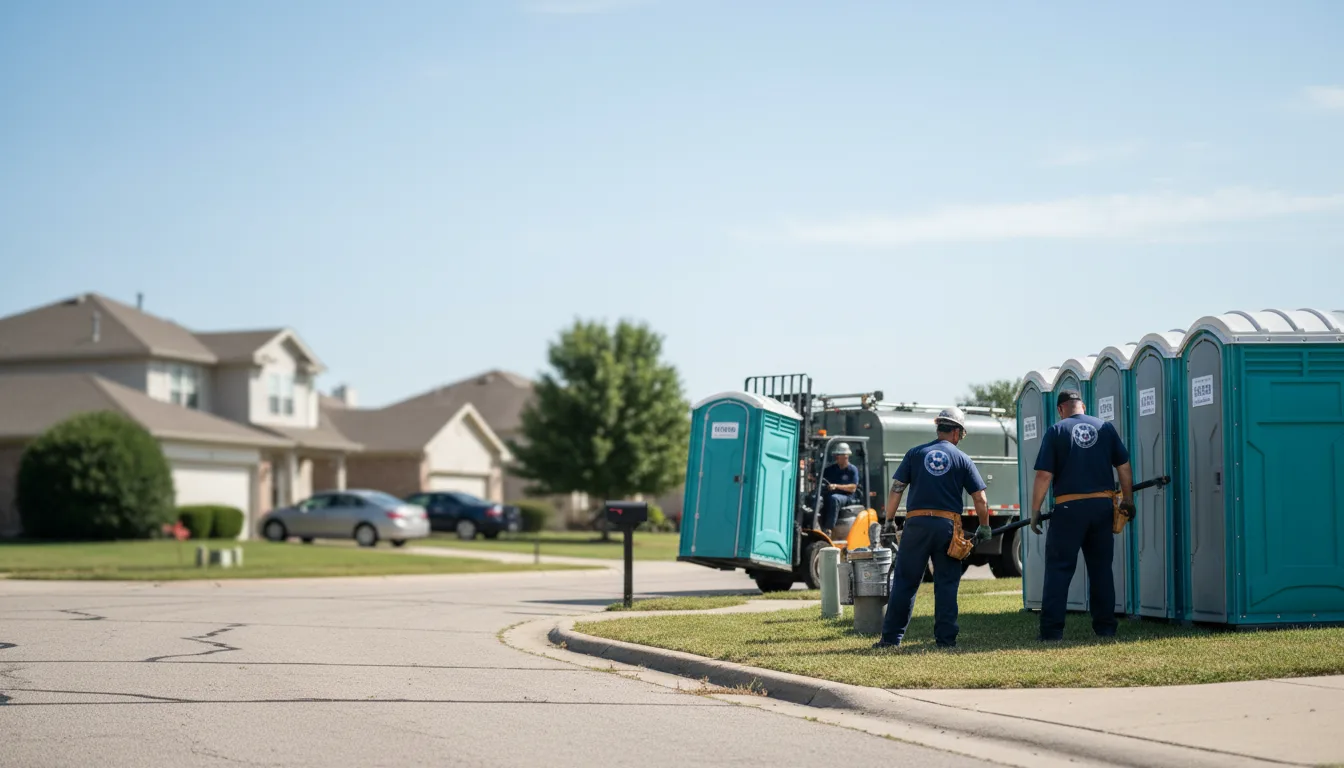 Porta Potty Rental in Colmesneil, TX near me